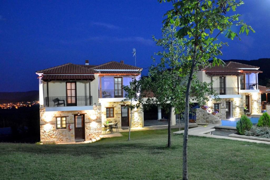 Hotel Prasino Horio Arnaía Exteriér fotografie